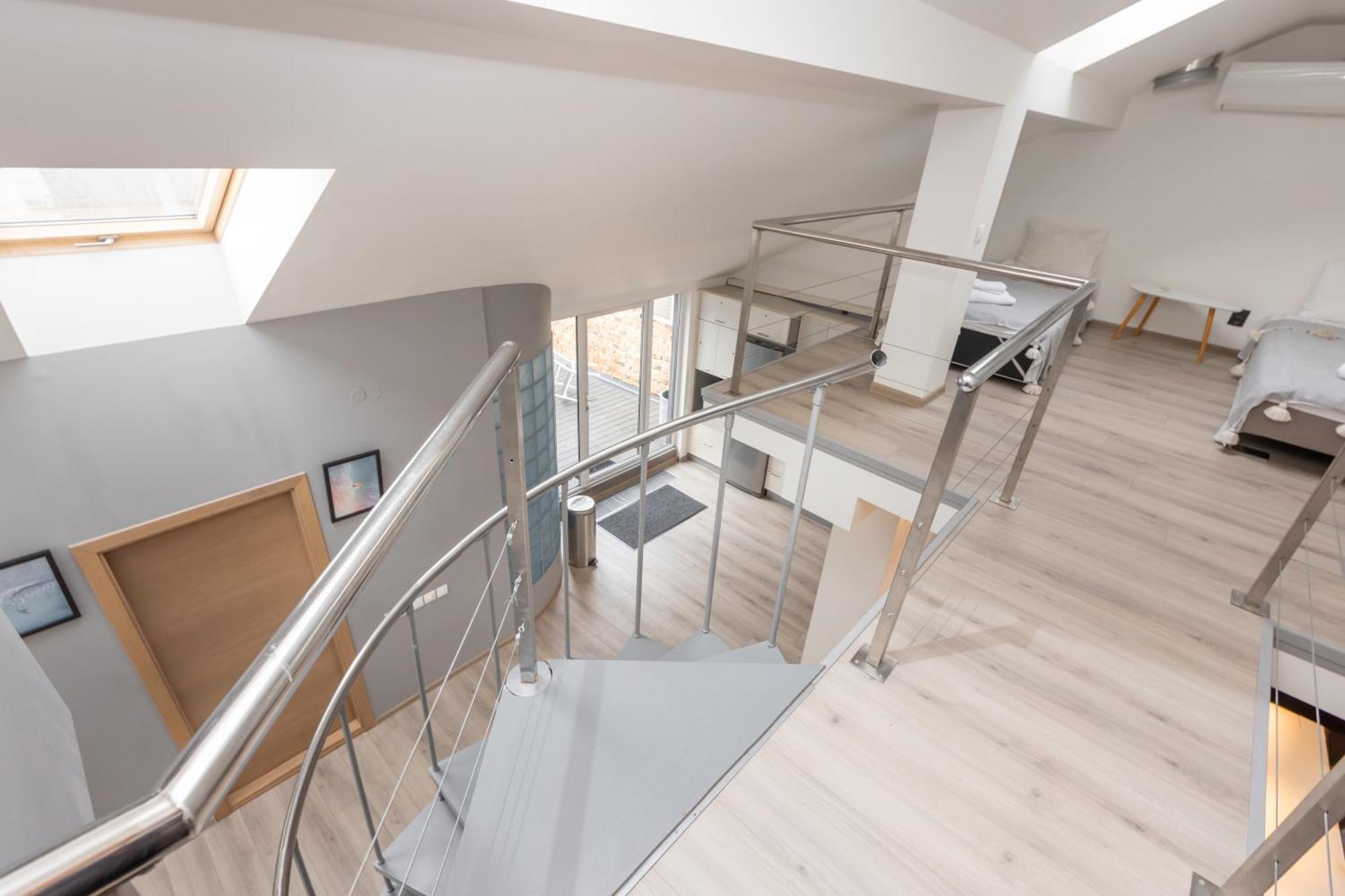 Penthouse Apartment With Terrace Рига Екстериор снимка